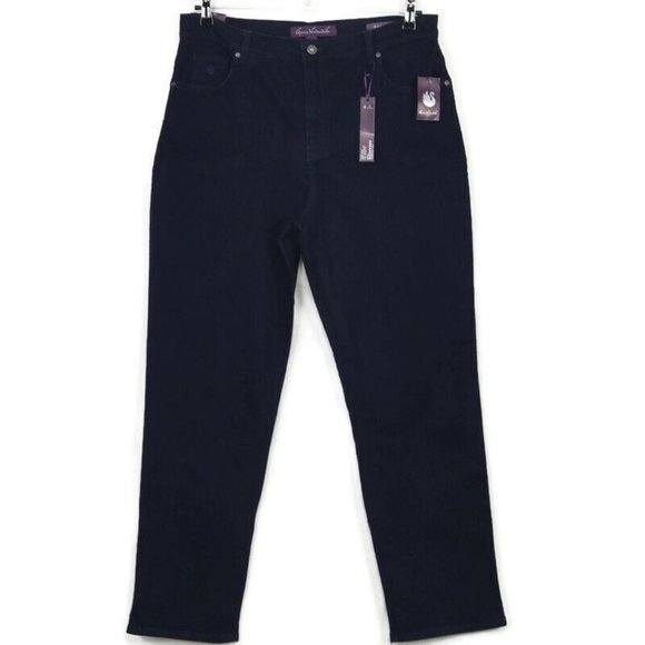 Gloria Vanderbilt Amanda Classic Fit Tapered Leg Jeans Mid Rise 16‎ - Picture 1 of 10